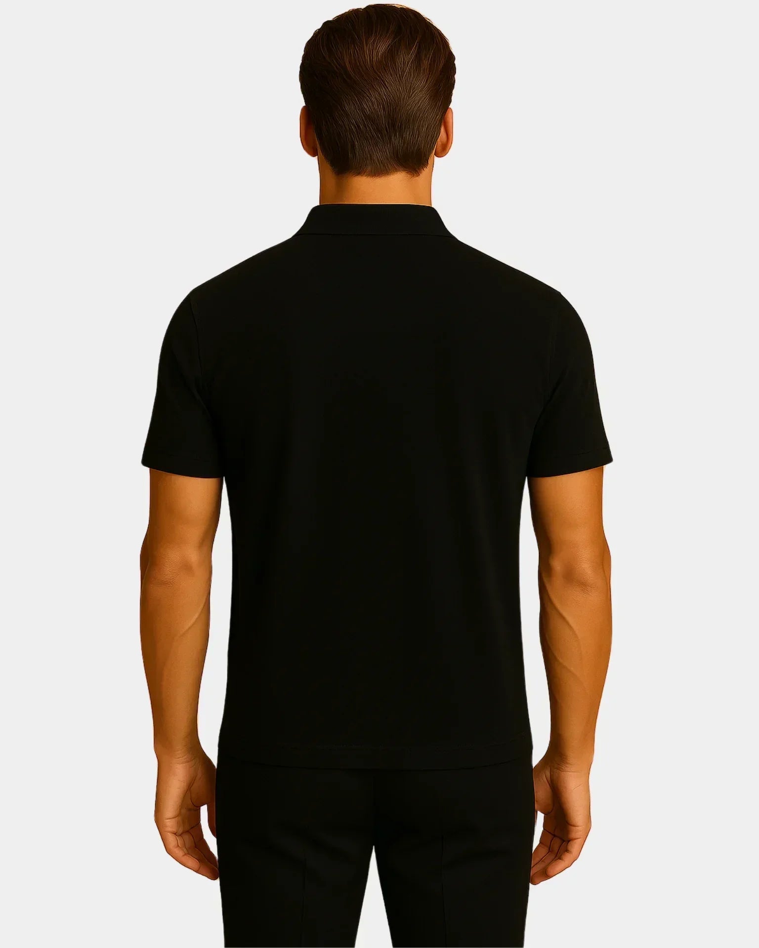 Camisa polo Adriano - negra