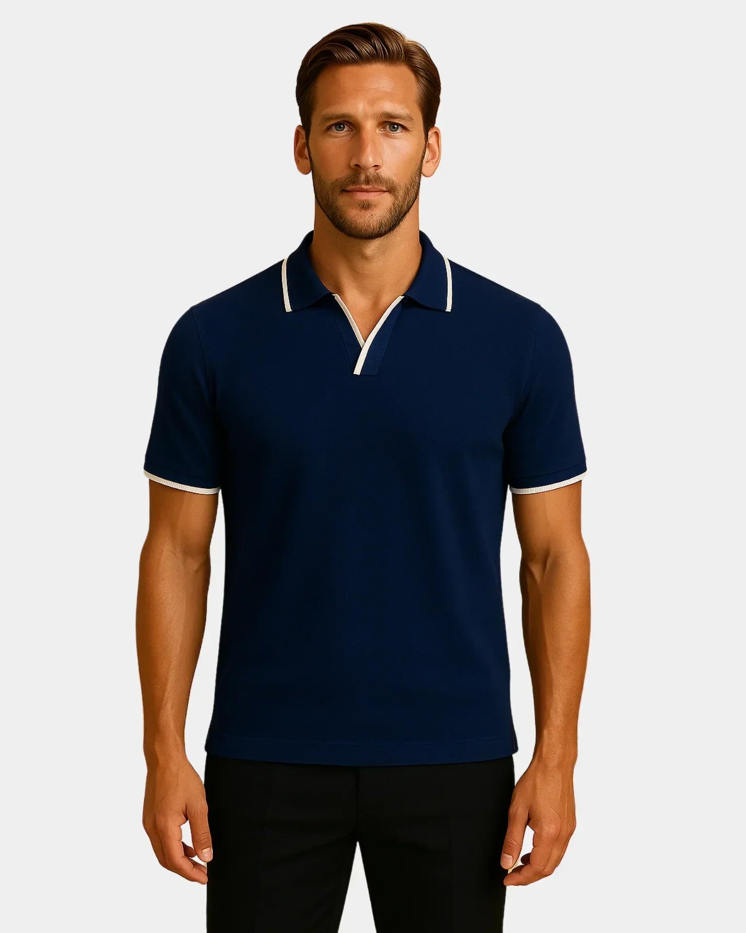 Camisas de polo Davide - negras