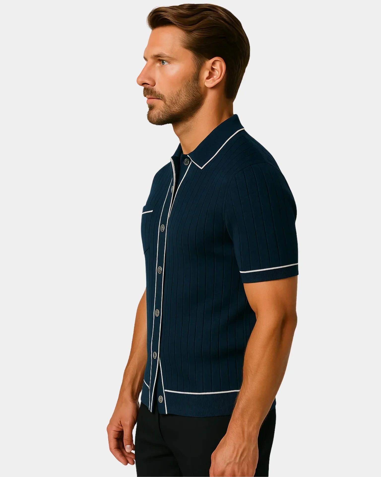 Camisa Francesco Polo - azul