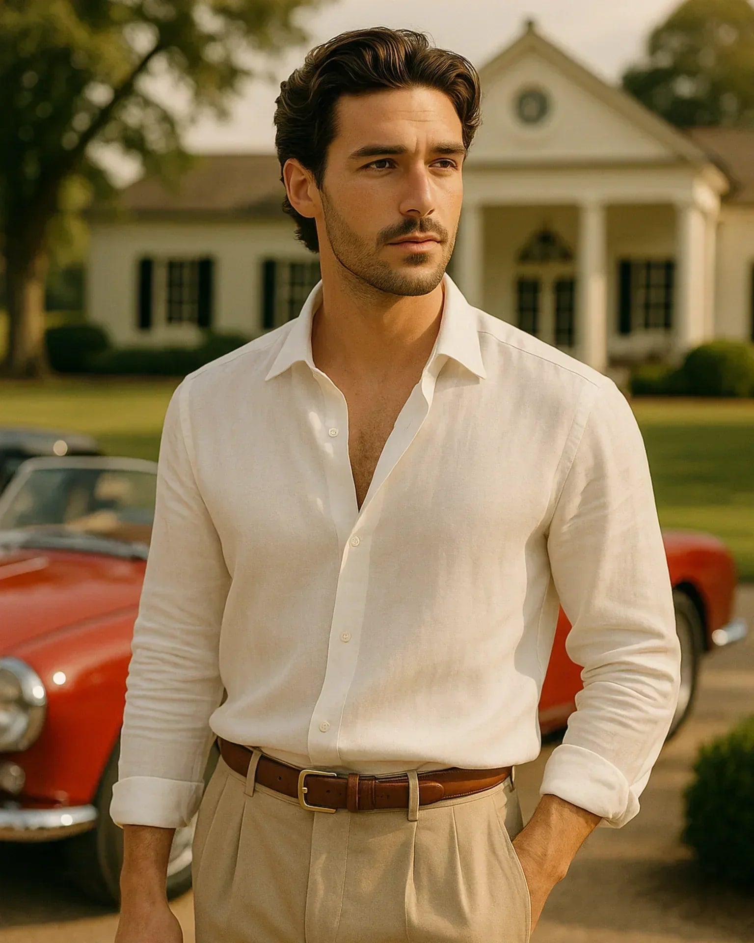 Marco - Camisa de lino Balti