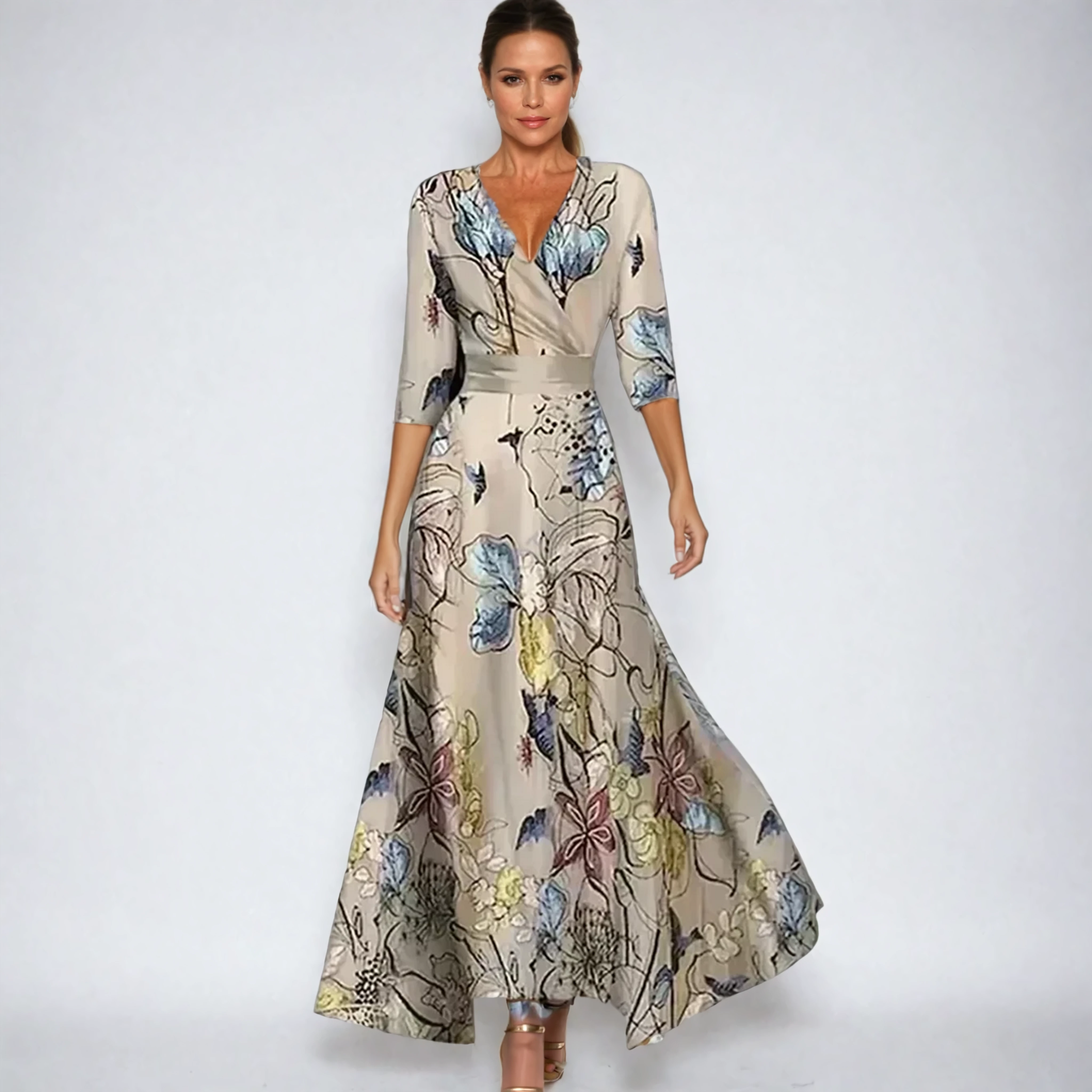 Emily | Vestidos envueltos de flores Stilingos