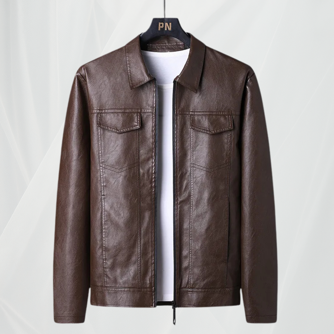 Chaqueta de cuero Danis
