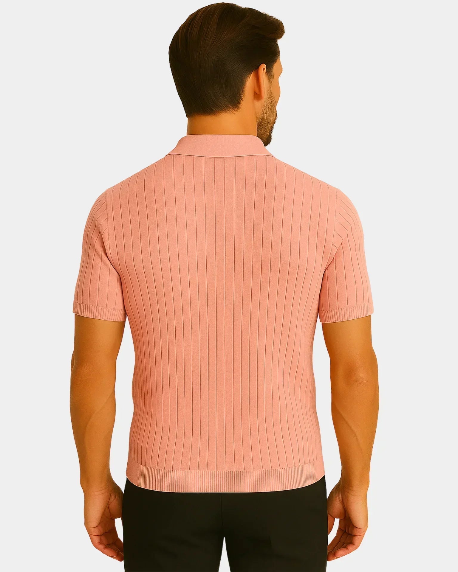 Camisa polo Bruno - Salmón