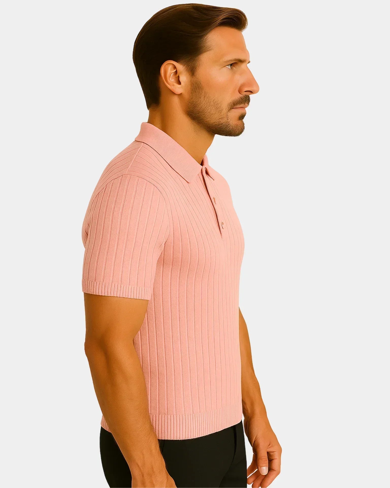 Camisa polo Bruno - Salmón