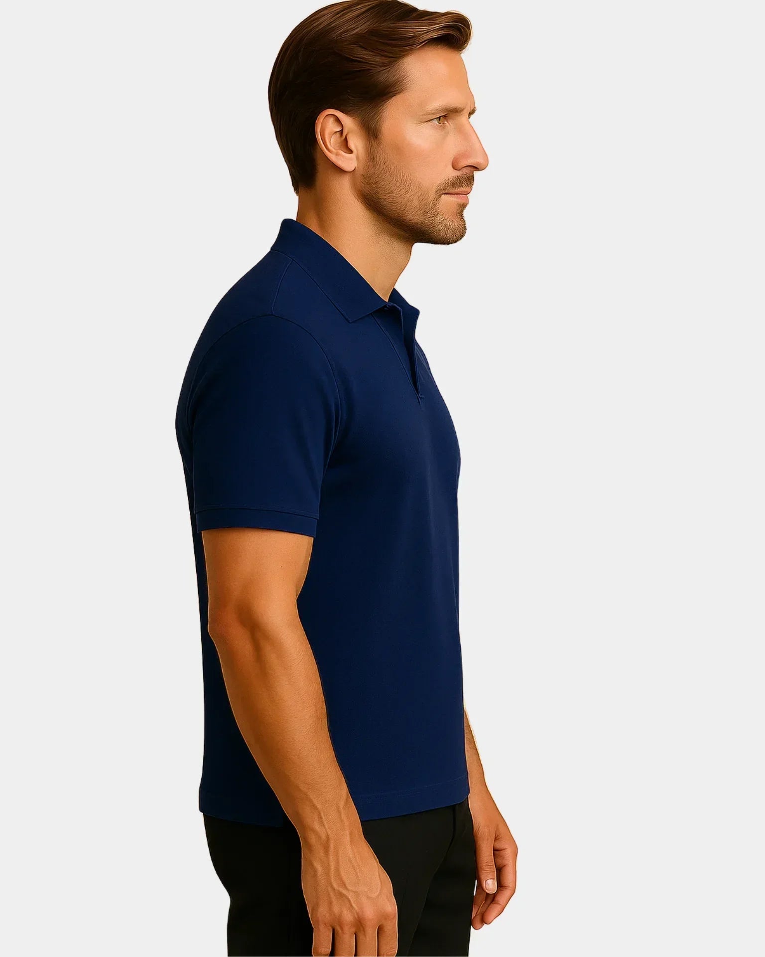 Camisa polo Adriano - azul