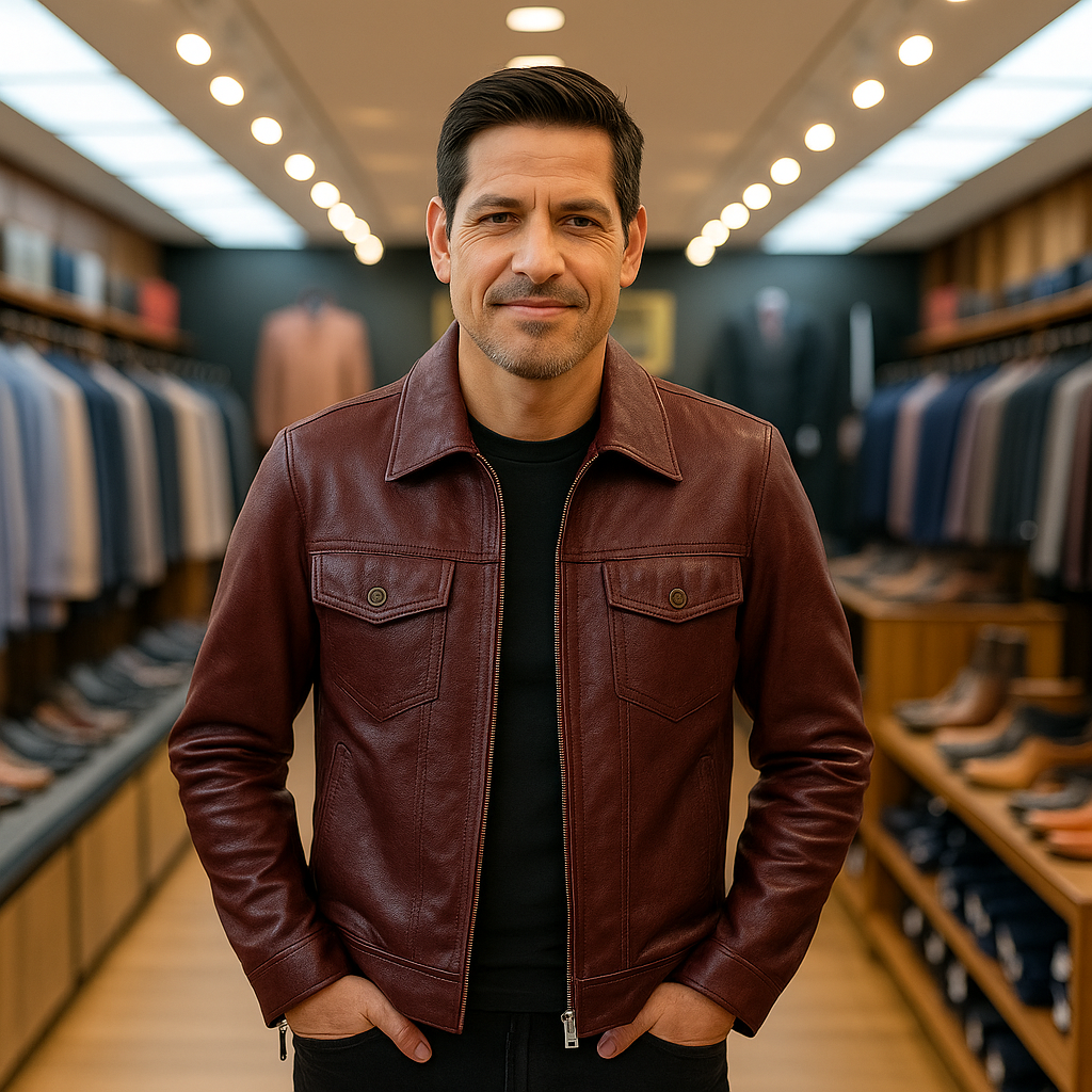 Chaqueta de cuero original