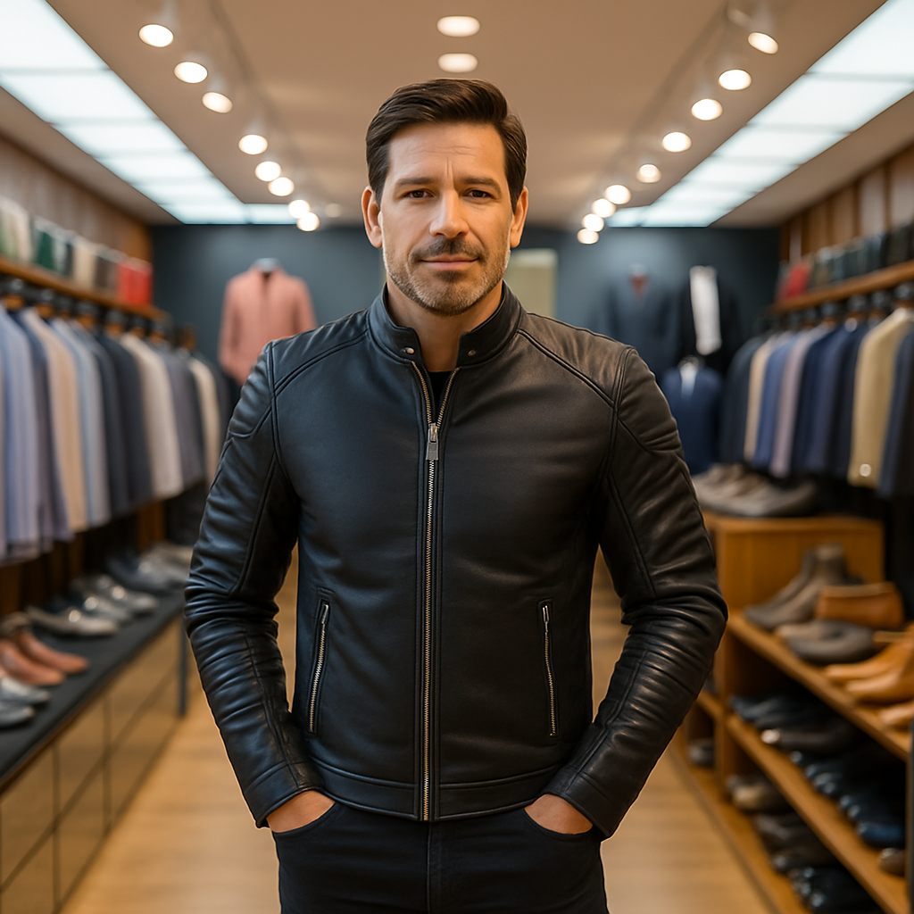 Chaqueta cálida con espíritu rebelde