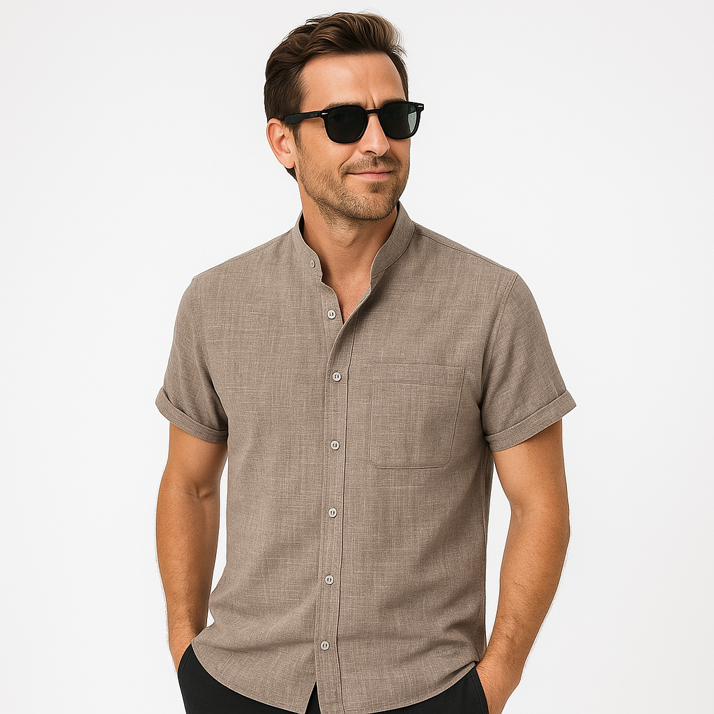Gustaw | Camisa de Lino Elegante