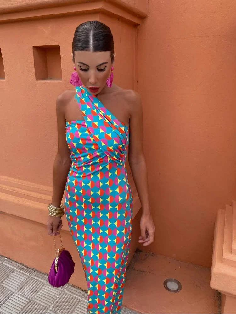 Irmgardi - vestido midi elegante