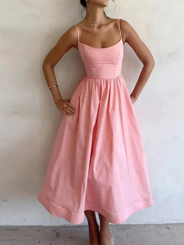 Jovie - Vestido con tirantes de espagueti