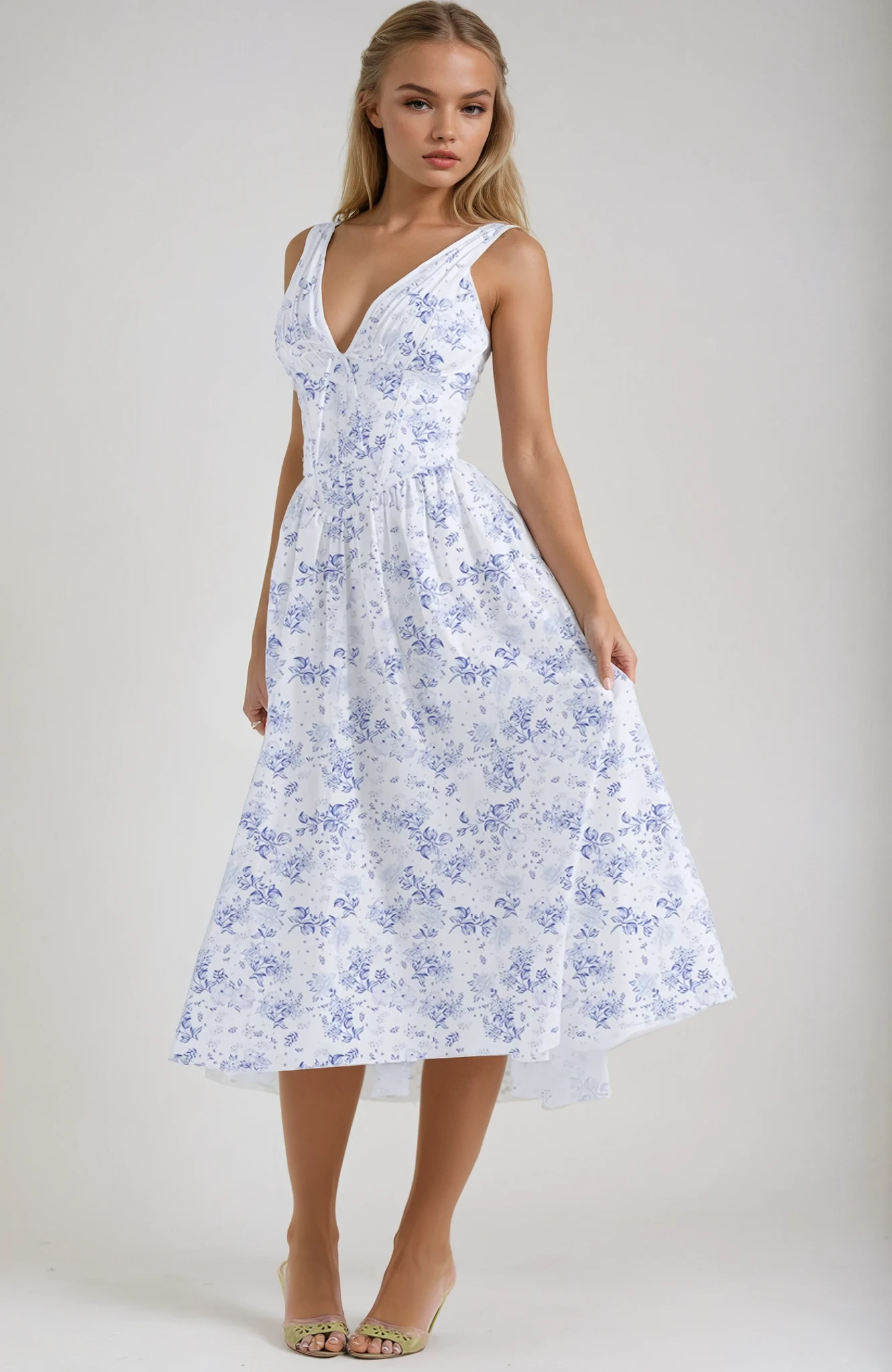 Vestido de verano elegante "Rosea"